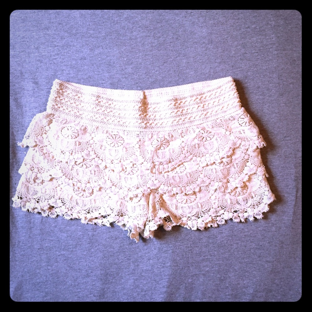 Angel Kiss Lace Boho Shorts